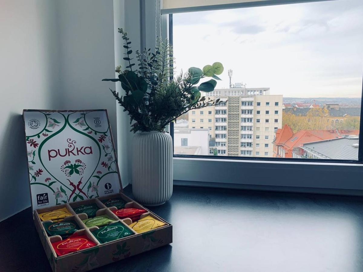 Apartment Mit Penthouse Charakter In Dresda Esterno foto